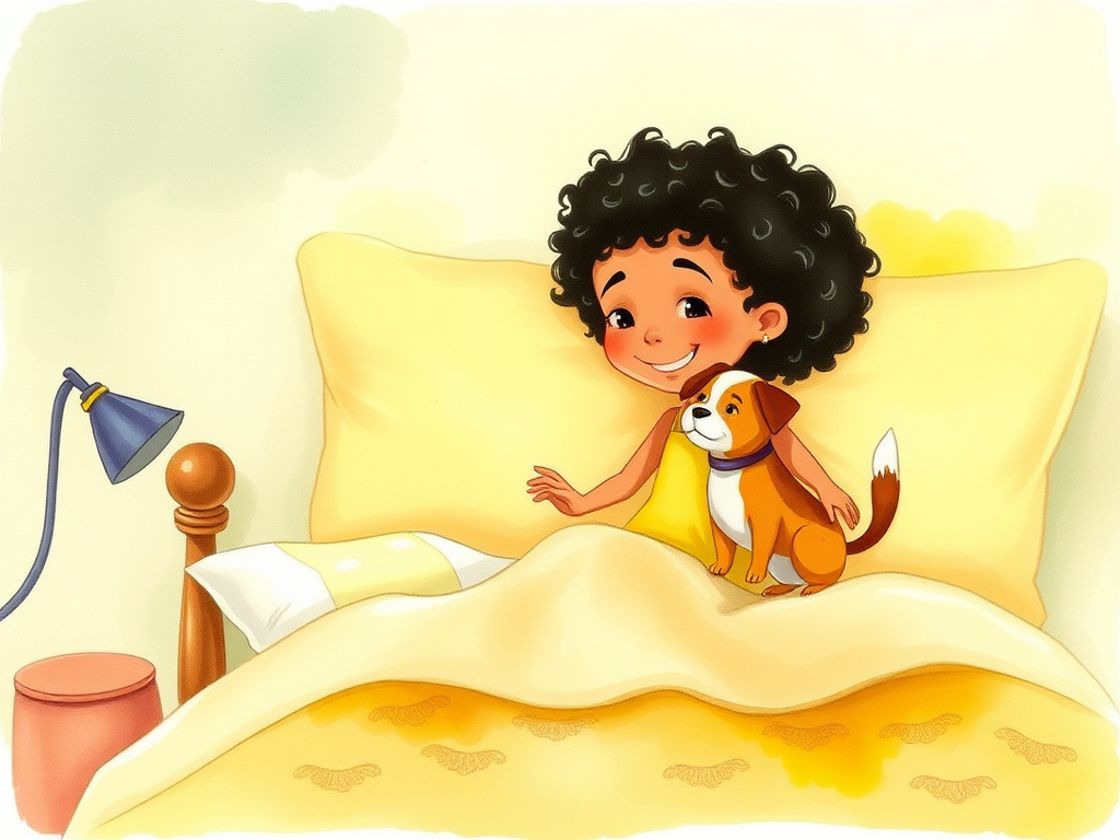 Helena acorda com Tedi na cama