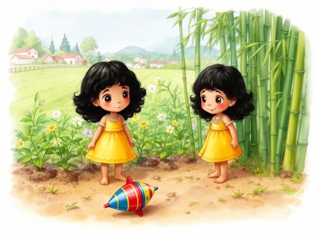 Helena encontra uma mangueira como minhoca gigante